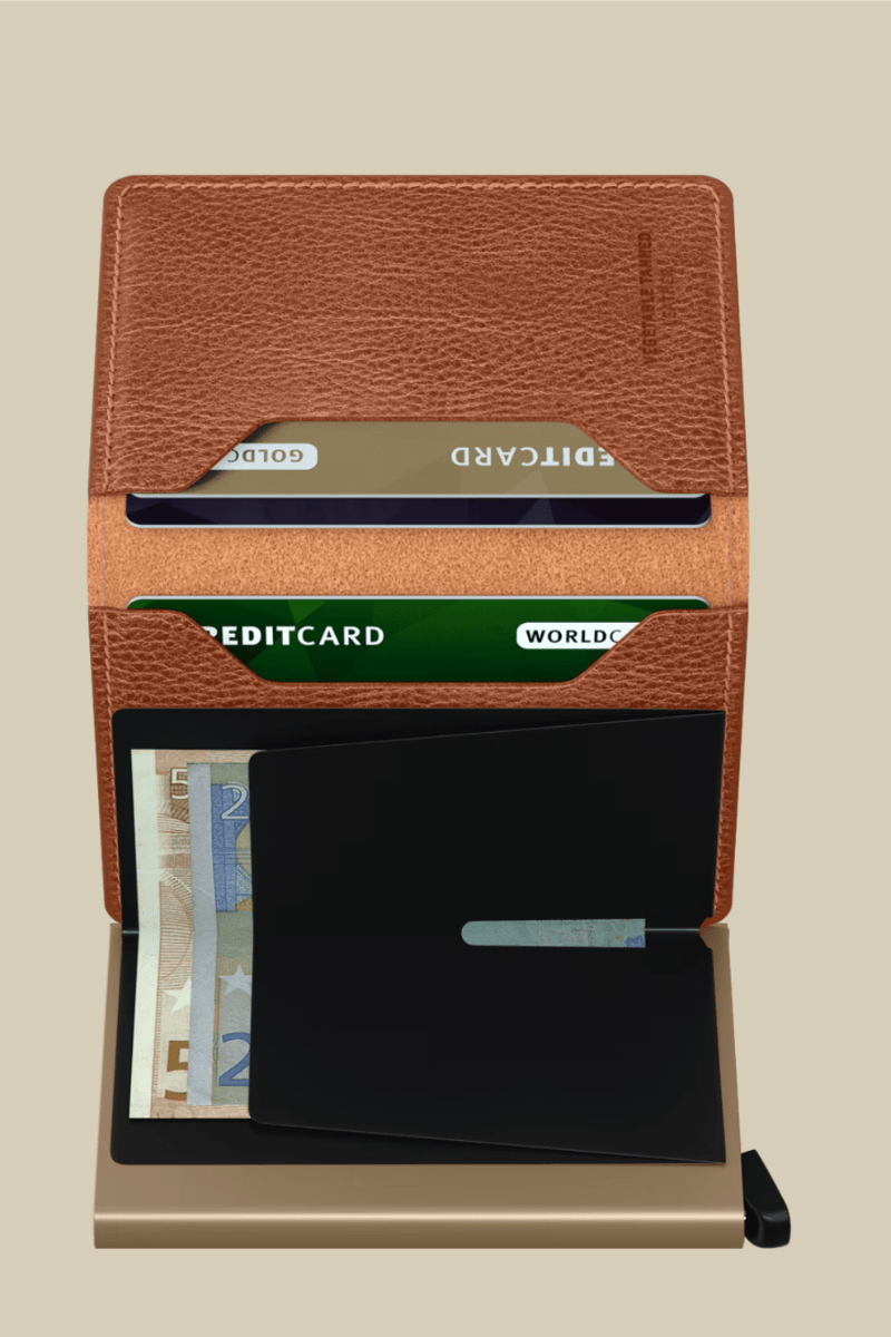 Slimwallet in Caramello - Sand - Secrid - Archery Close