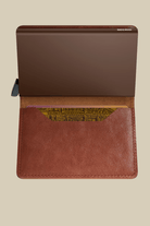 Slimwallet in Vintage Cognac - Brown - Secrid - Archery Close