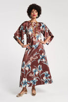 Spinnaker Maxi Dress in Lucky Devil - Frances Valentine - Archery Close