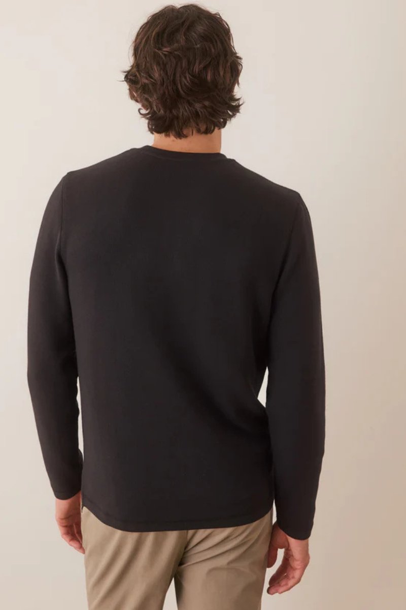 Sport Waffle 2.0 Henley - Marine Layer - Archery Close