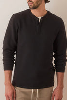 Sport Waffle 2.0 Henley - Marine Layer - Archery Close