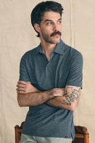 SS Movement Pique Polo - Faherty Brand - Archery Close