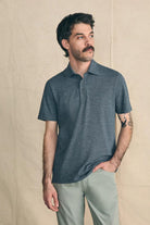 SS Movement Pique Polo - Faherty Brand - Archery Close