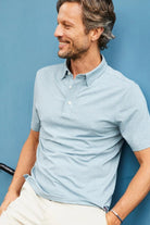 SS Movement Polo - Faherty Brand - Archery Close