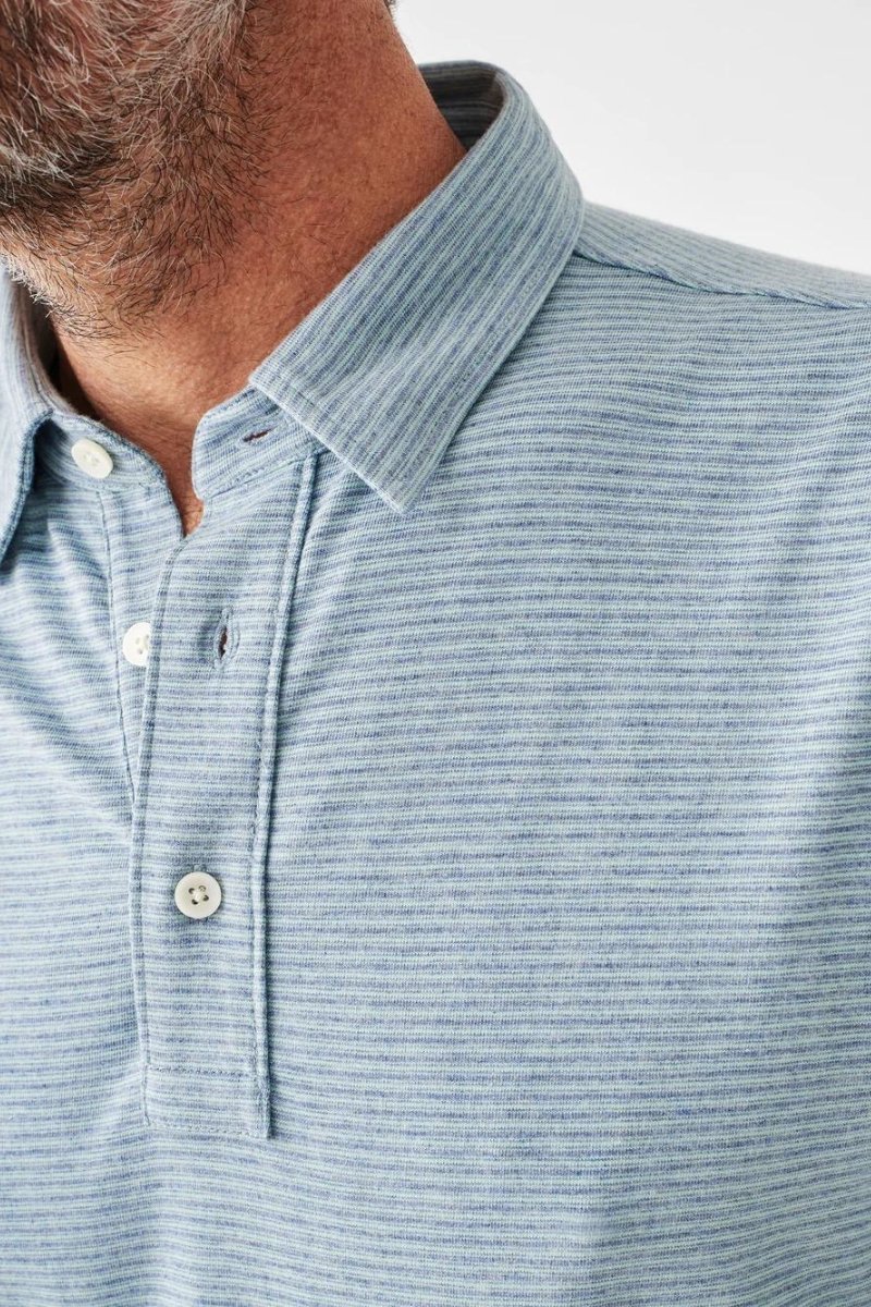 SS Movement Polo - Faherty Brand - Archery Close