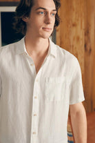 SS Palma Linen Shirt - Faherty Brand - Archery Close