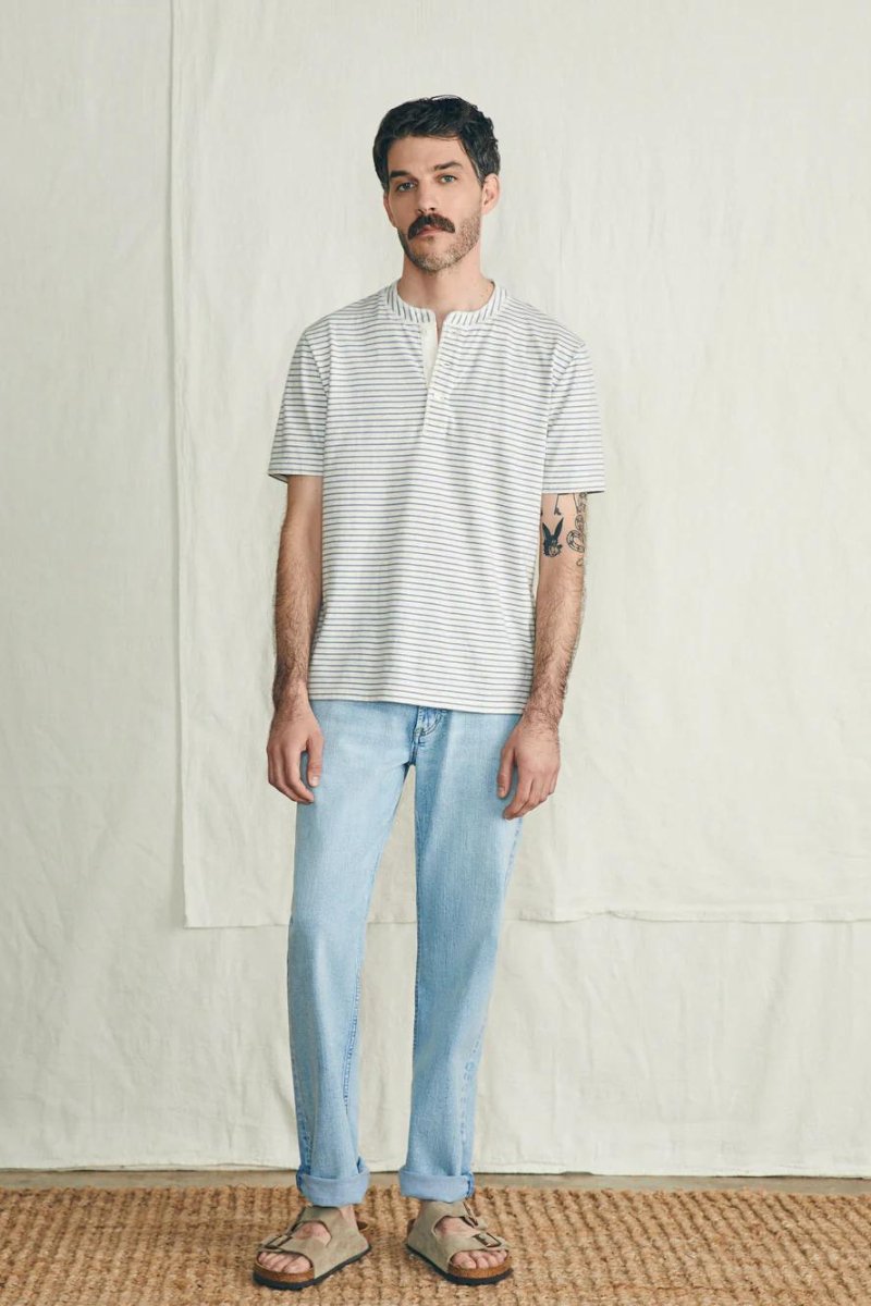 SS Sunwashed Henley - Faherty Brand - Archery Close