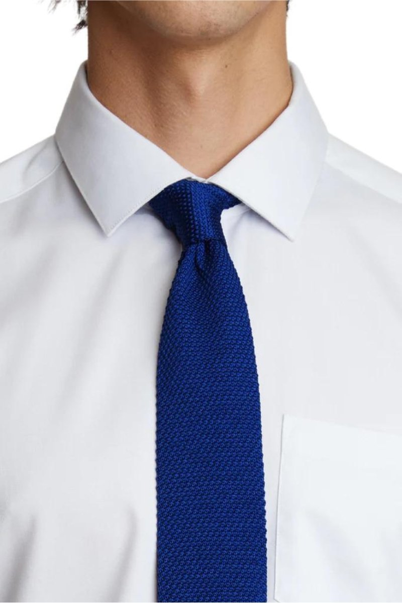 Stanley Knit Tie - Paisley & Gray - Archery Close