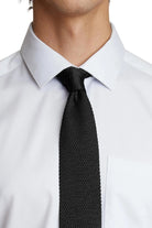 Stanley Knit Tie - Paisley & Gray - Archery Close