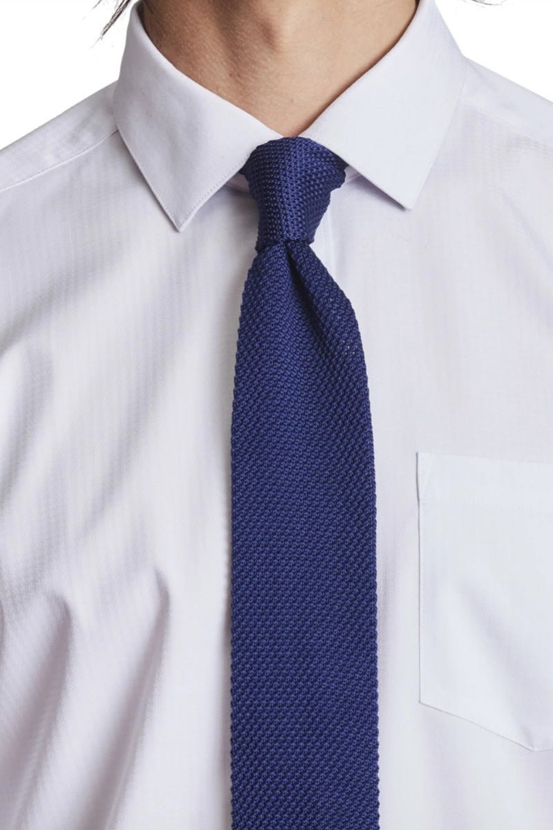 Stanley Knit Tie - Paisley & Gray - Archery Close