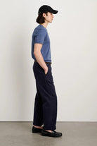 Straight Leg Pant in Vintage Washed Chino - Alex Mill - Archery Close