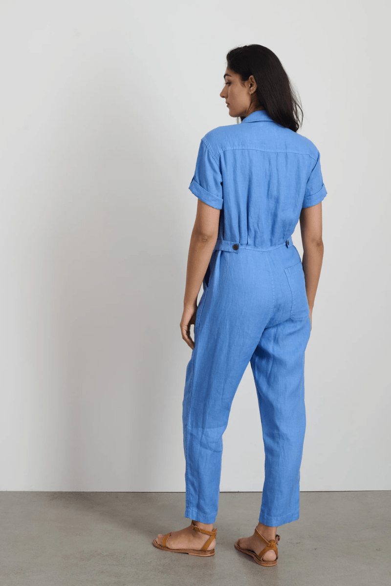 Summer Jumpsuit in Linen - Alex Mill - Archery Close