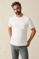 Sunwashed Pocket Tee - Faherty Brand - Archery Close