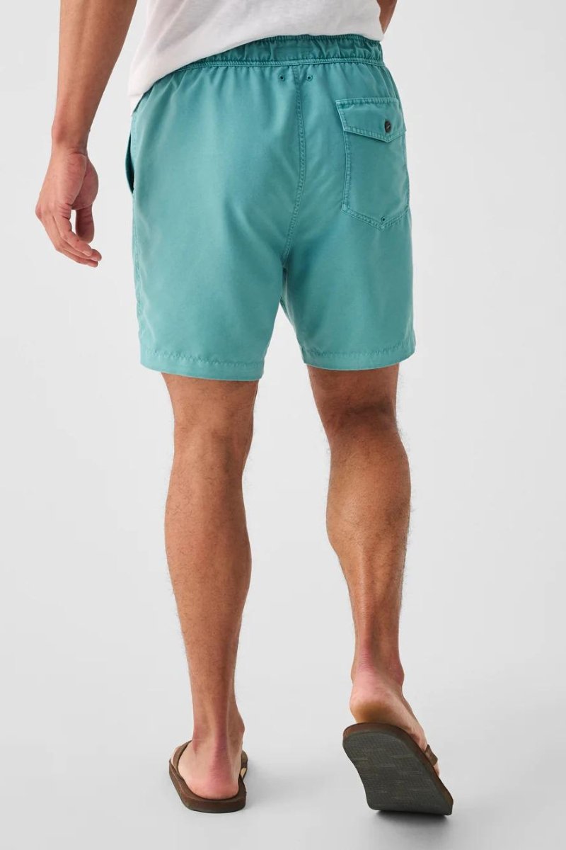 Sunwashed Swim Trunk Faherty Brand Archery Close