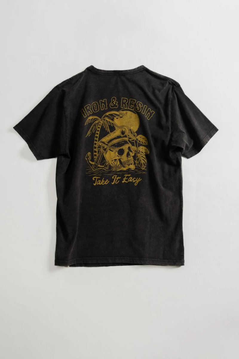 Take It Easy Pocket Tee - Iron and Resin - Archery Close