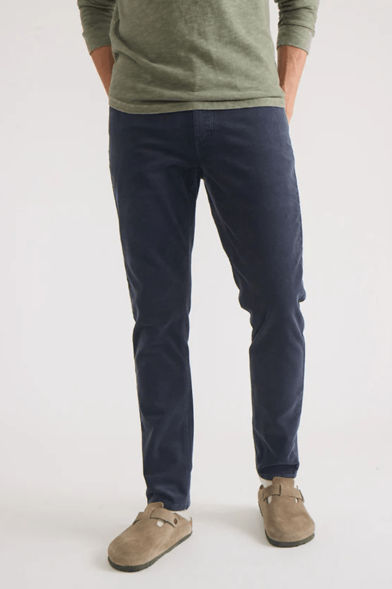 Terry Cord 5 Pocket Pant - Marine Layer - Archery Close