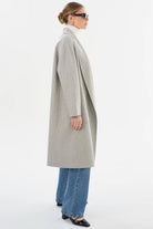 Thara Coat in Light Grey - Lamarque - Archery Close