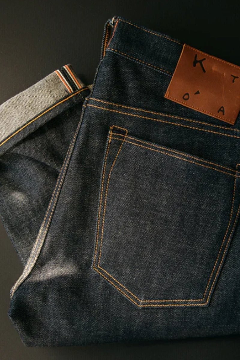 The Hammer Straight 14OZ - Indigo Raw - Hiroshi Kato - Archery Close