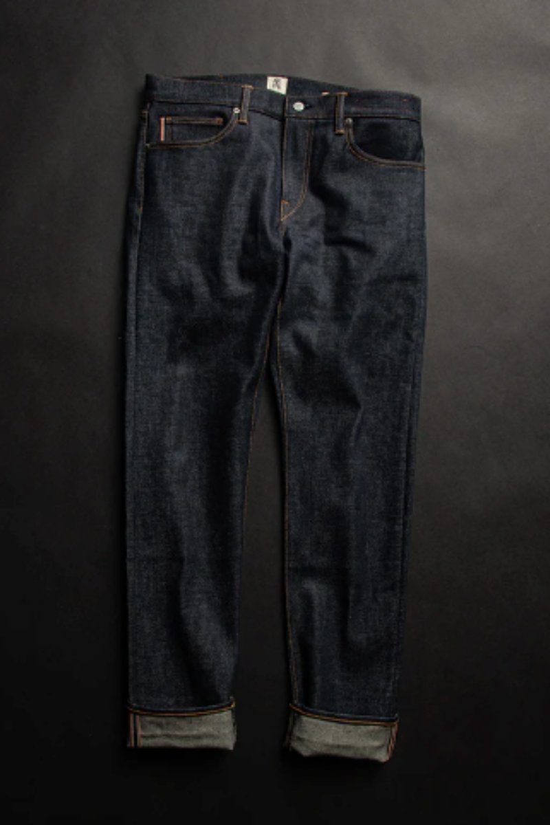 The Hammer Straight 14OZ - Indigo Raw - Hiroshi Kato - Archery Close