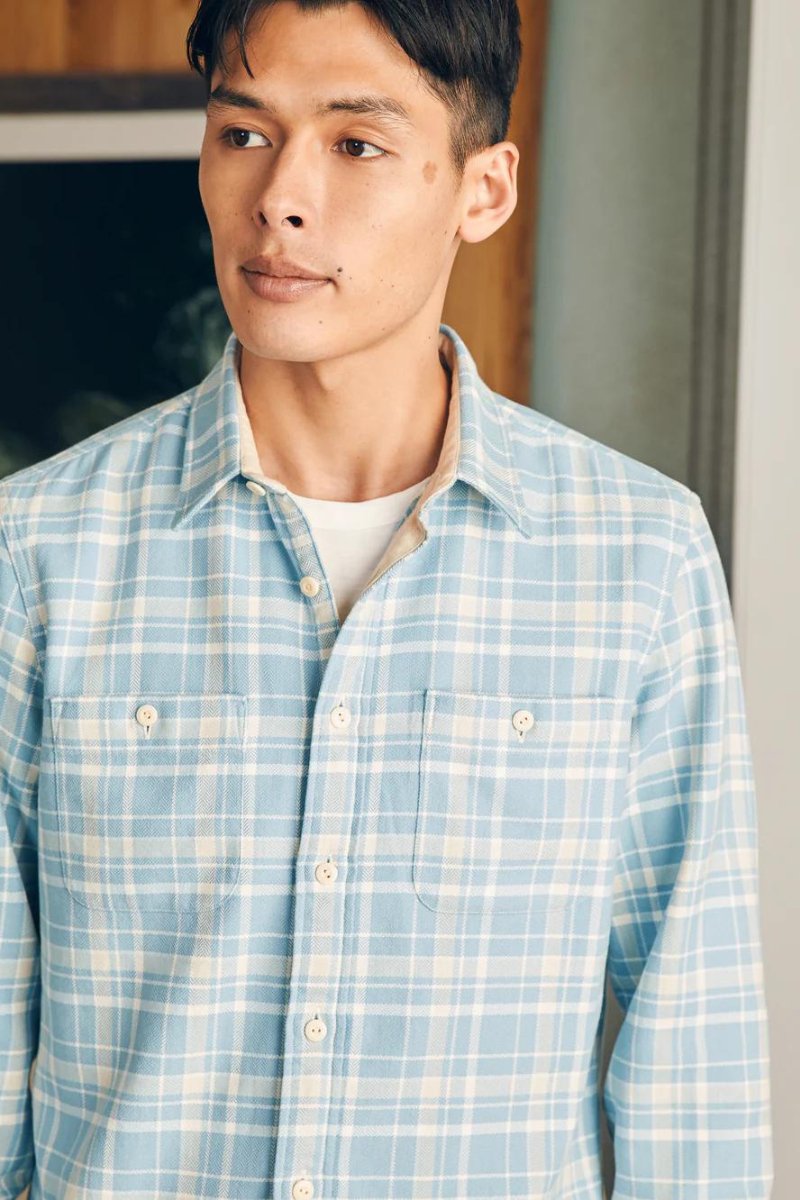 The Surf Flannel - Faherty Brand - Archery Close