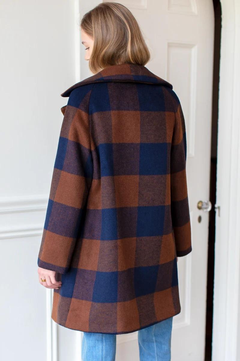 Thomas Coat in Plaid Wool - Emerson Fry - Archery Close