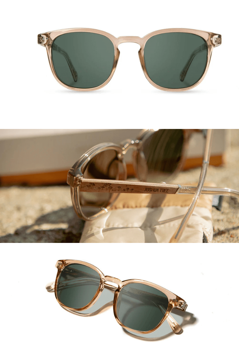 Topo - Desert Sunglasses - Shwood Eyewear - Archery Close