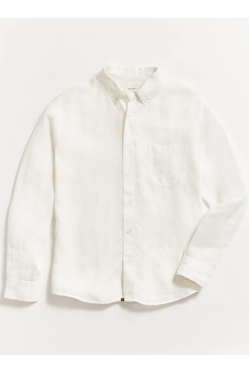 Tuscumbia Linen Shirt Button Down - Billy Reid - Archery Close