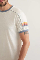 Varsity Tee - Antique White - Marine Layer - Archery Close