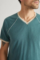 Varsity V - Neck Tee - Mallard Green - Marine Layer - Archery Close