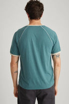 Varsity V - Neck Tee - Mallard Green - Marine Layer - Archery Close