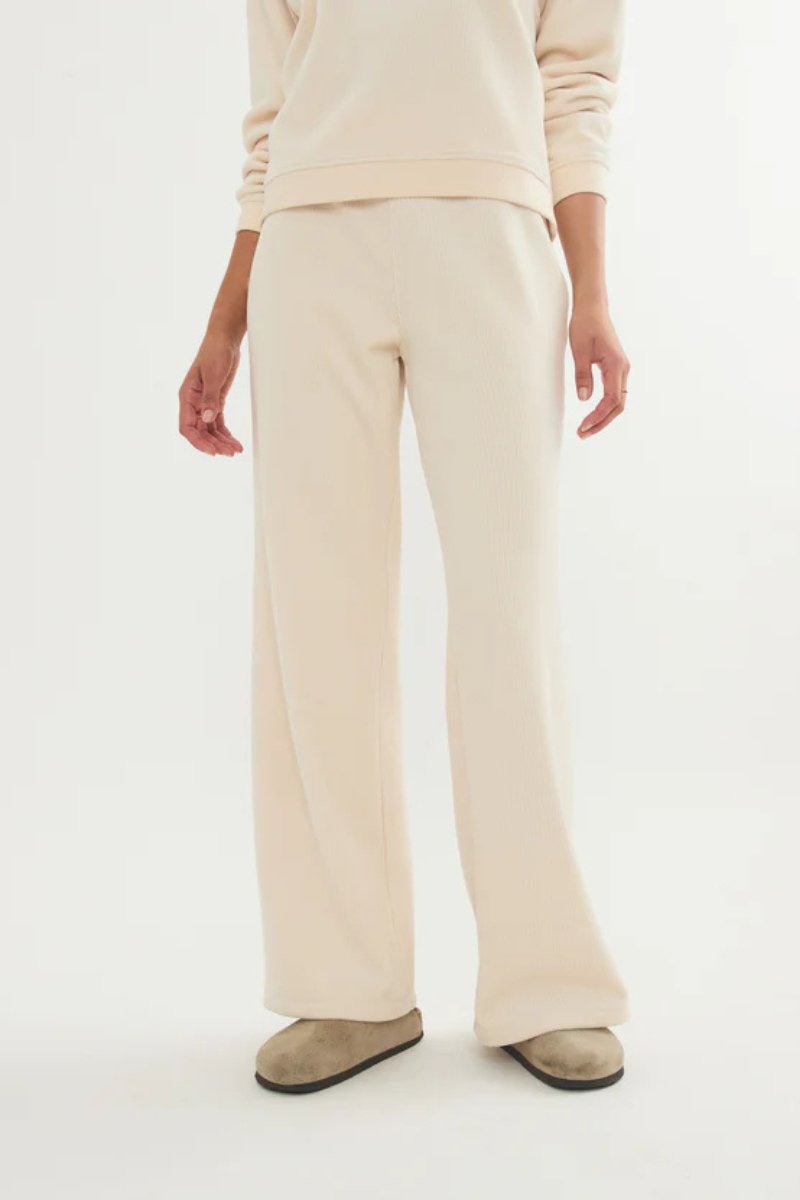 Velour Corduroy Wide Leg Sweatpant - Marine Layer - Archery Close