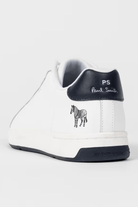 White Leather Albany Sneakers - Paul Smith - Archery Close