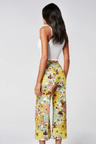 Wide Leg Culotte in Retro Floral - Smythe - Archery Close