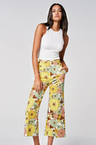 Wide Leg Culotte in Retro Floral - Smythe - Archery Close