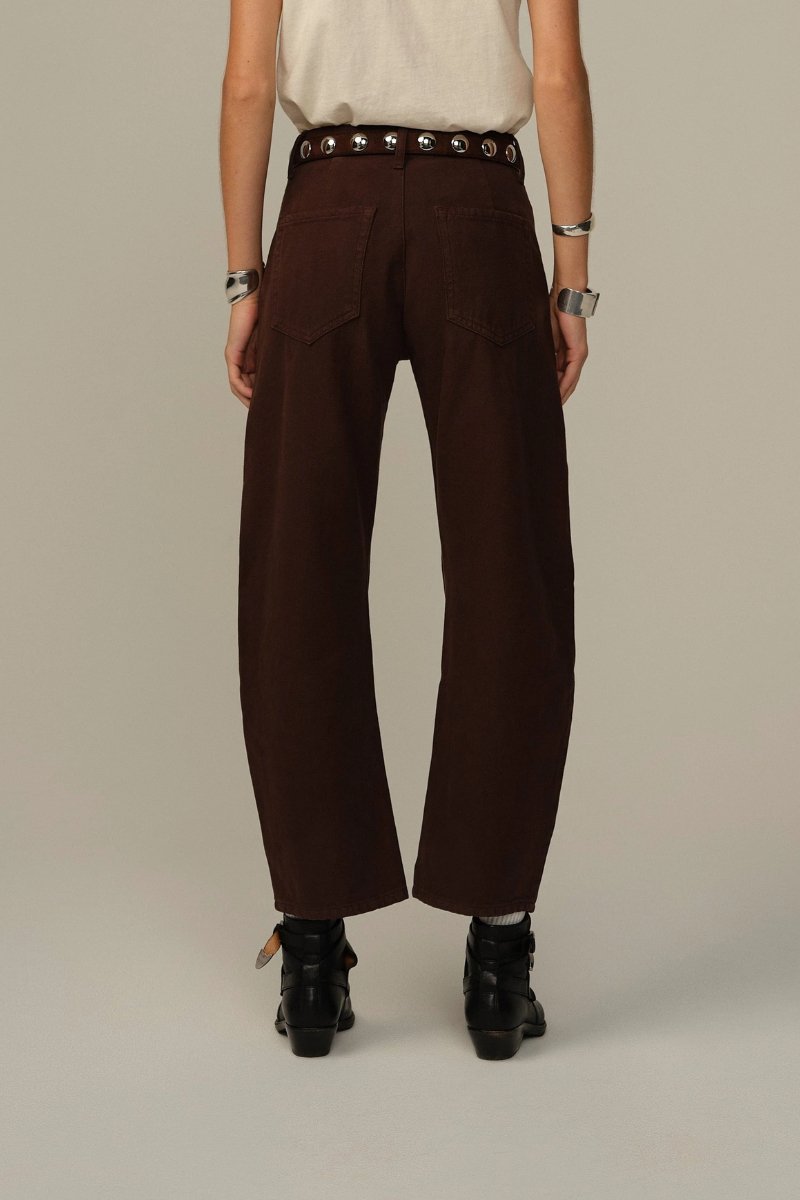 Women's Pilon Cotton Trouser - Chocolate - Road to Nowhere Clothing - Archery Close