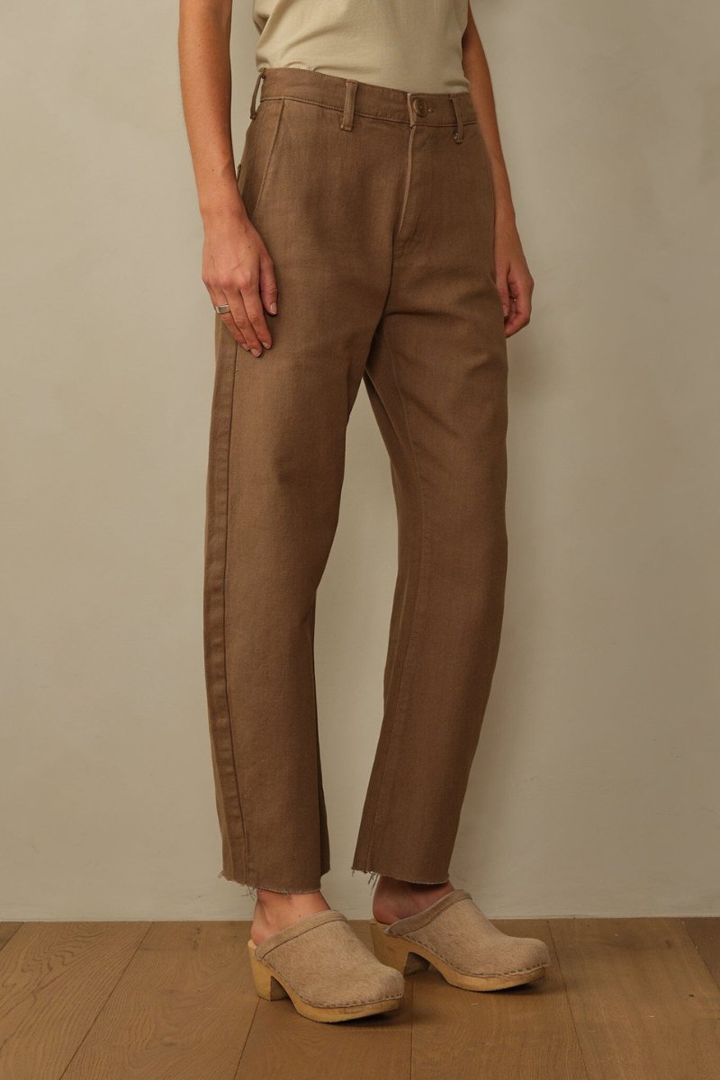 Women's Pilon Organic Cotton Trouser - Road to Nowhere Clothing - Archery Close