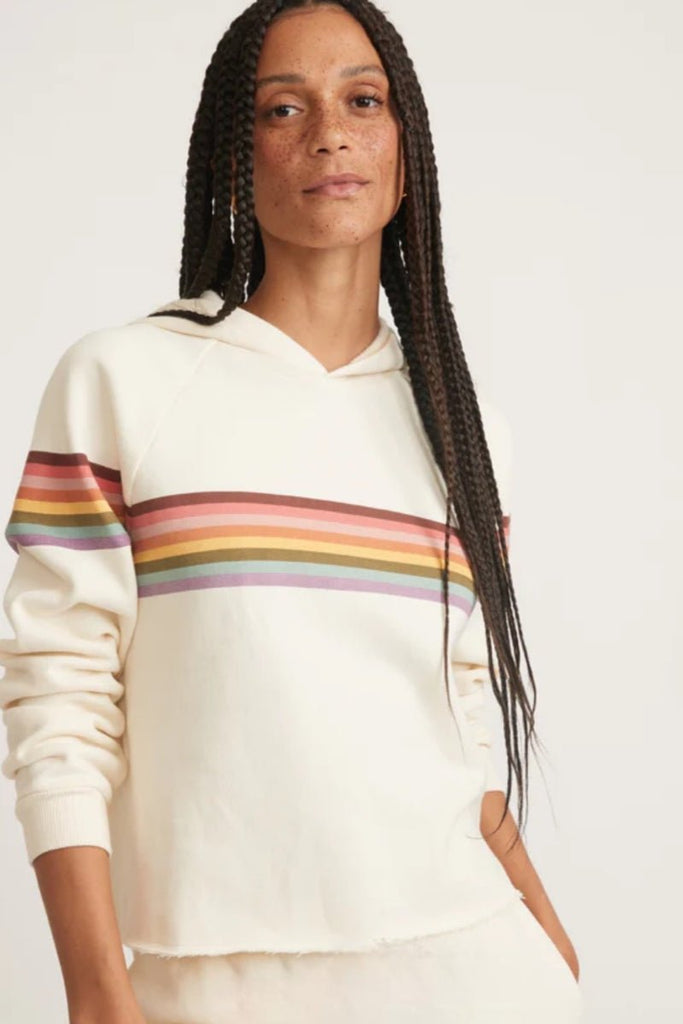 Anytime Cropped Hoodie - Marine Layer - Archery Close