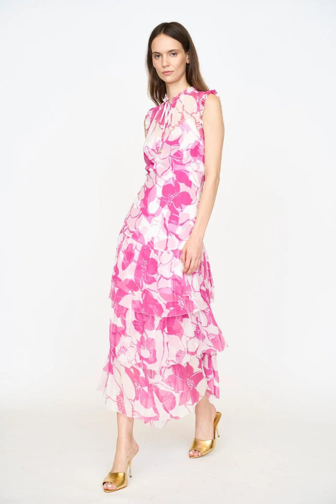Christian dress in pink Chelsea floral - Christy Lynn - Archery Close