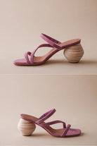 Diana in lilac suede - Huma Blanco - Archery Close