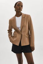 Elza blazer in mocha - Lamarque - Archery Close