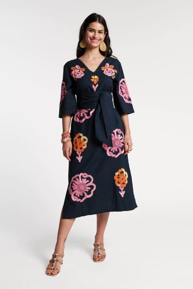 Emi Embroidered Dress | Dresses | Frances Valentine | Archery Close S Emi Embroidered Dress | Dresses | Frances Valentine | Archery Close S