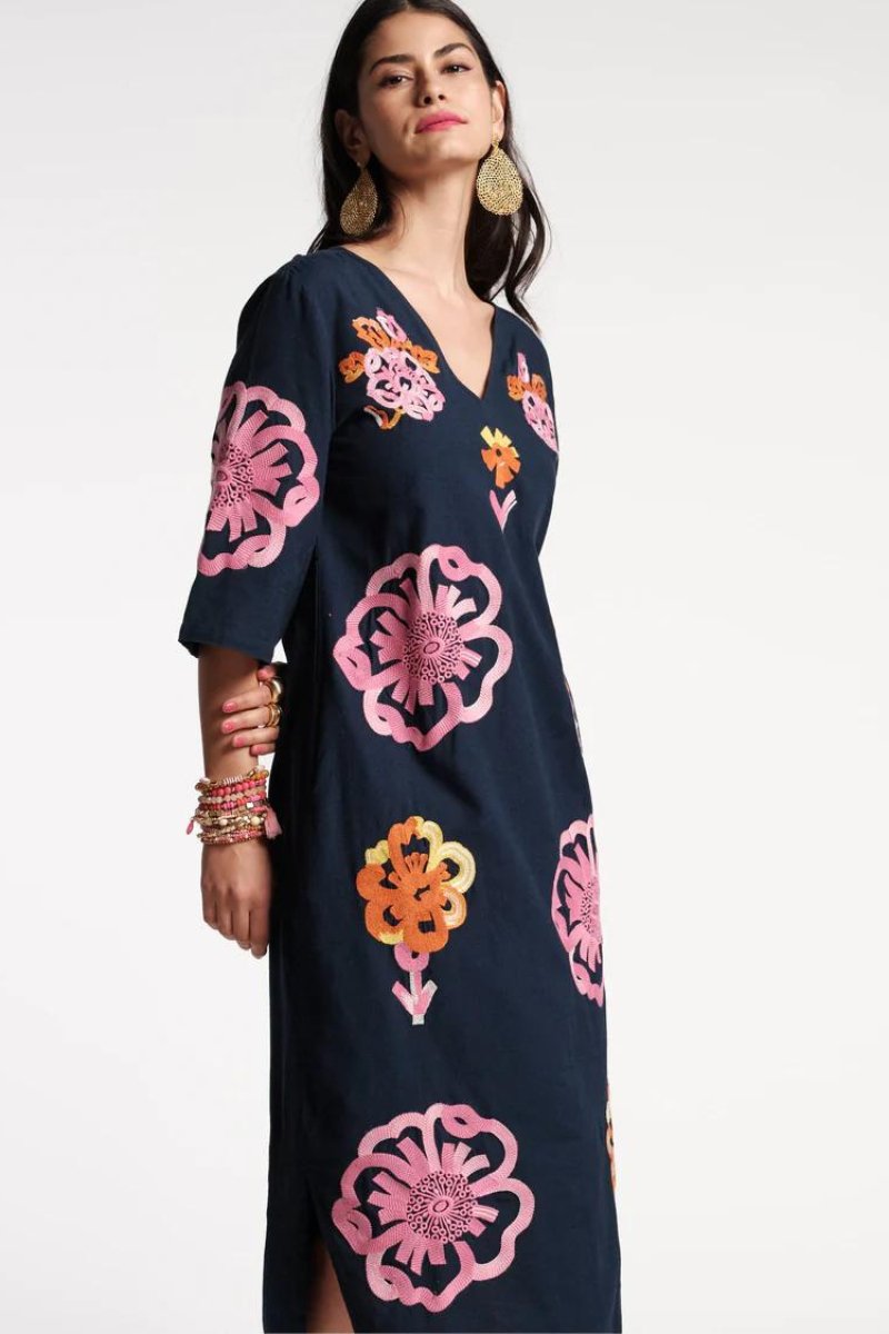 Emi Embroidered Dress - Frances Valentine - Archery Close