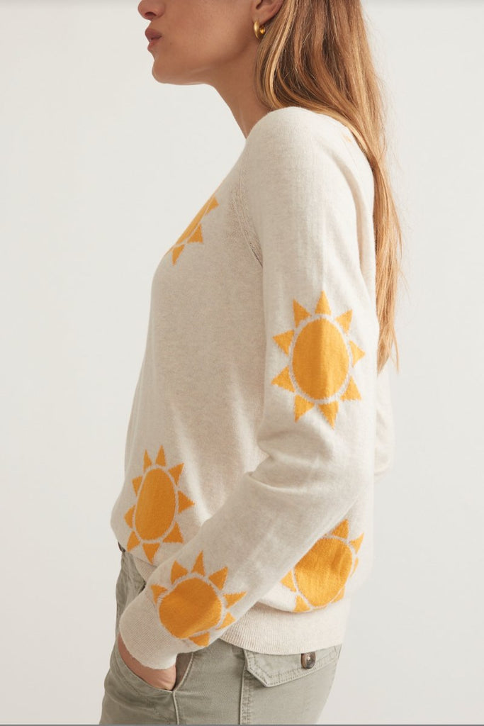 Icon sweater - Sun print - Marine Layer - Archery Close