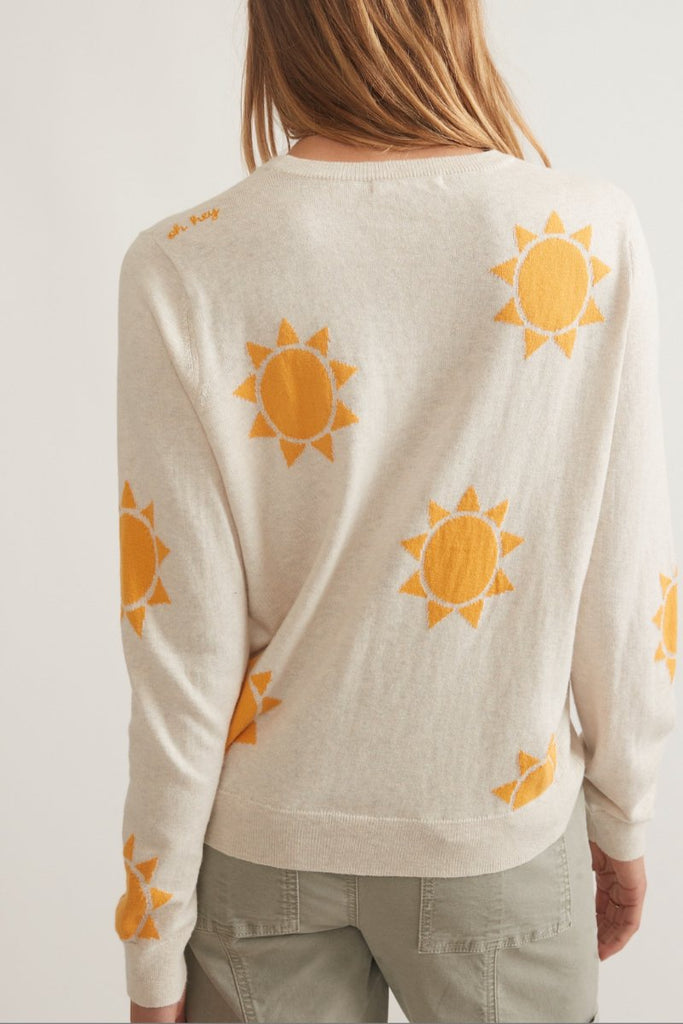 Icon sweater - Sun print - Marine Layer - Archery Close