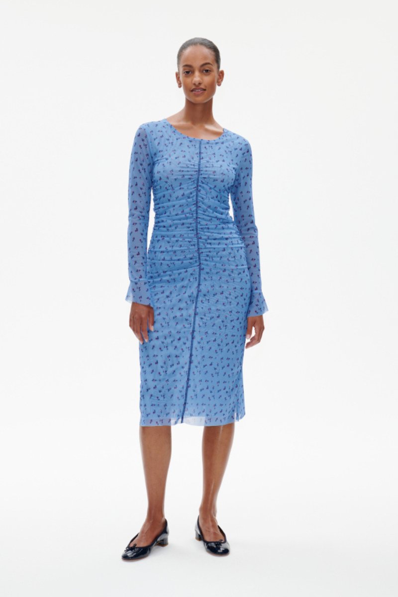 Janis dress - Blue Mini Rose Janis dress - Blue Mini Rose