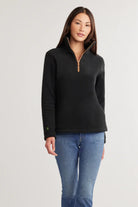 Kaki Pullover in Black - Dudley Stephens - Archery Close