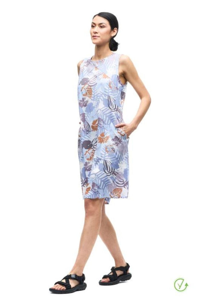 Lieve dress in fresh blue botanical - Indyeva - Archery Close