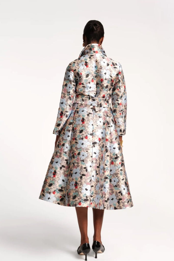 Lucille Wrap Dress in Poppy - Frances Valentine - Archery Close