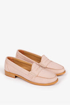 Nubuck loafer in powder pink - Penelope Chilvers - Archery Close