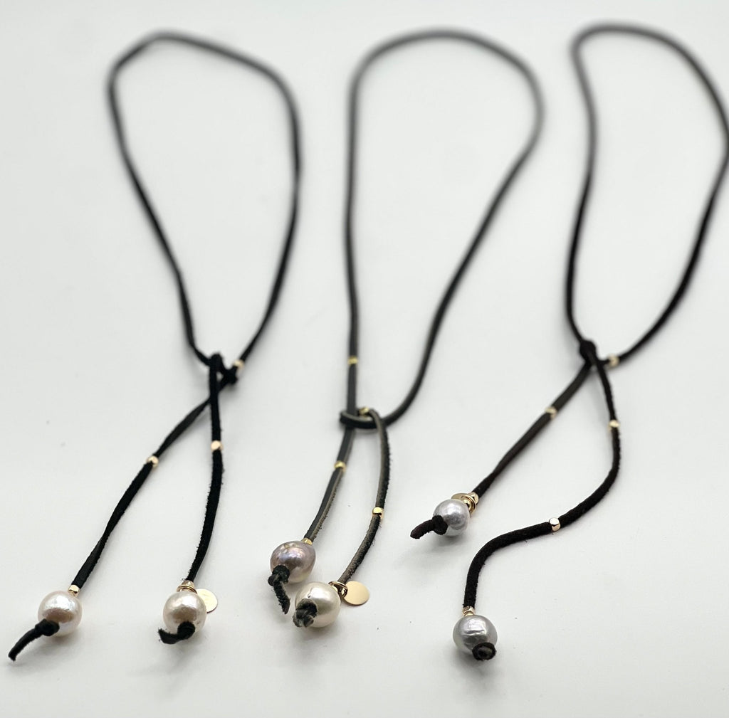 Shorty necklace - Bella Kai Pearls - Archery Close
